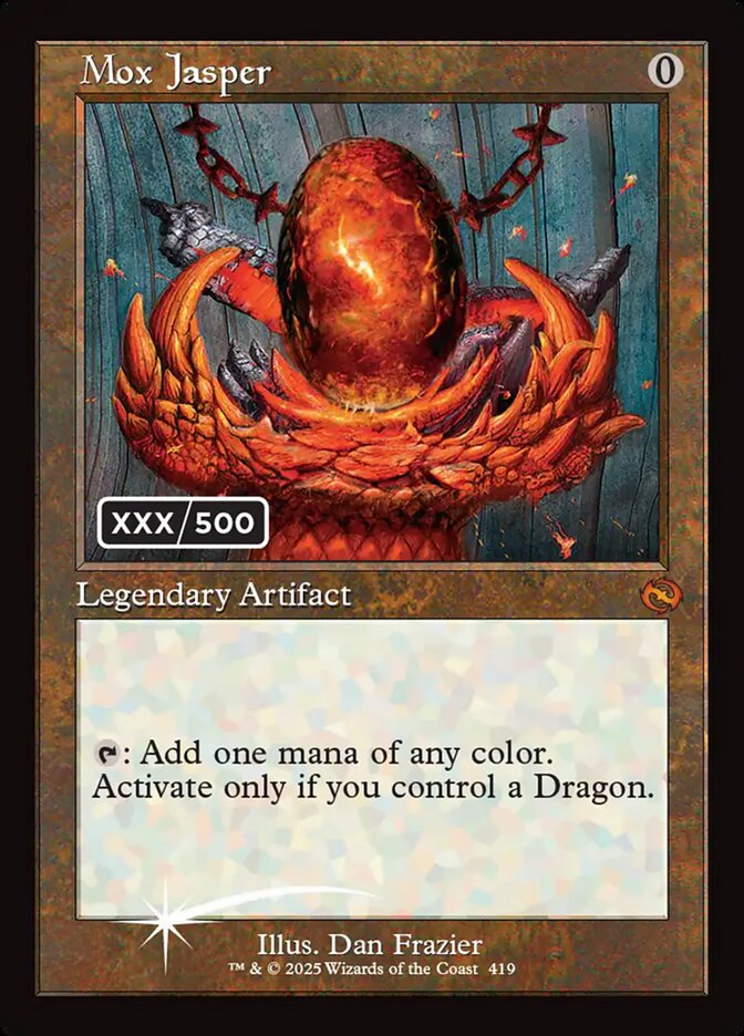 Magic the Gathering Card - Mox Jasper - MTG Circle