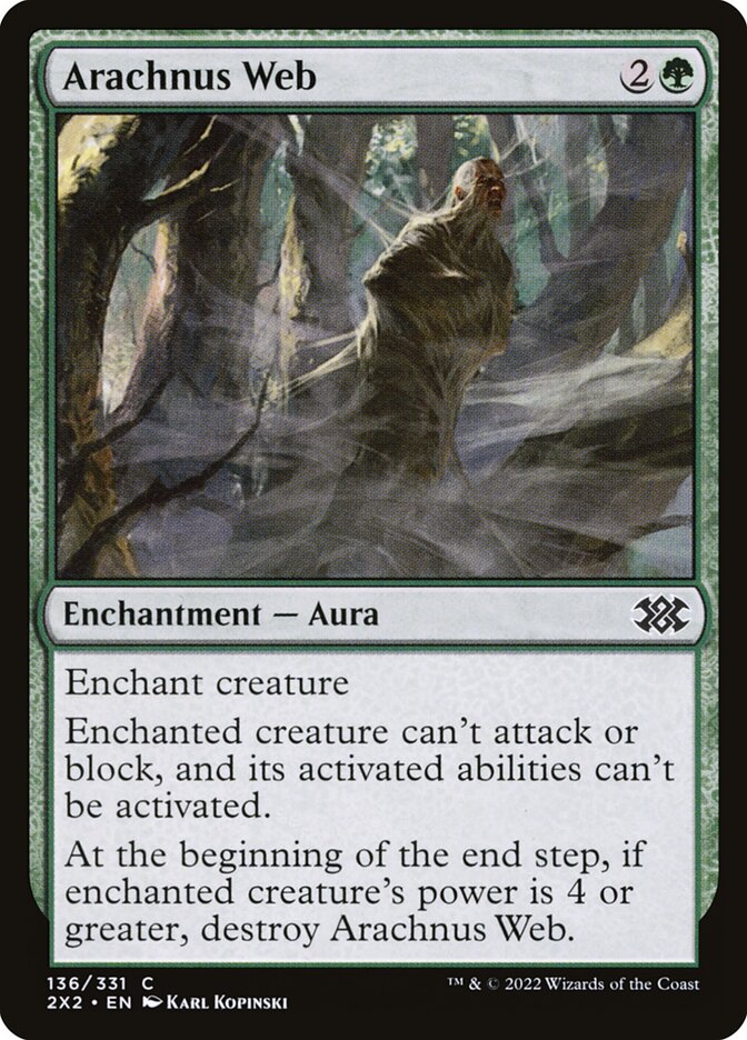 Magic the Gathering Card - Arachnus Web - MTG Circle
