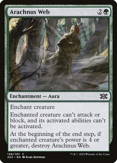 Magic the Gathering Card - Arachnus Web - MTG Circle