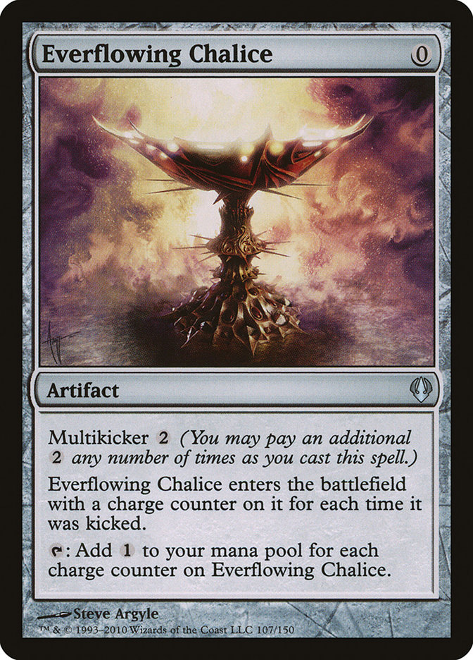 Magic the Gathering Card - Everflowing Chalice - MTG Circle