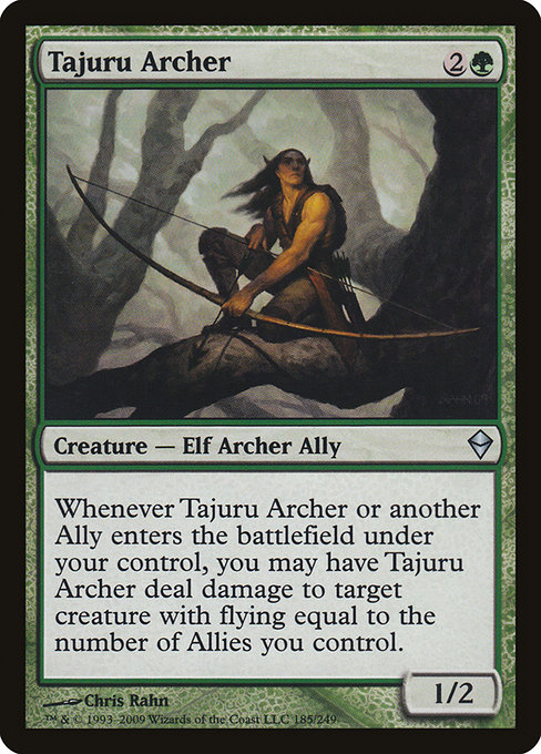 Magic the Gathering Card - Tajuru Archer - MTG Circle