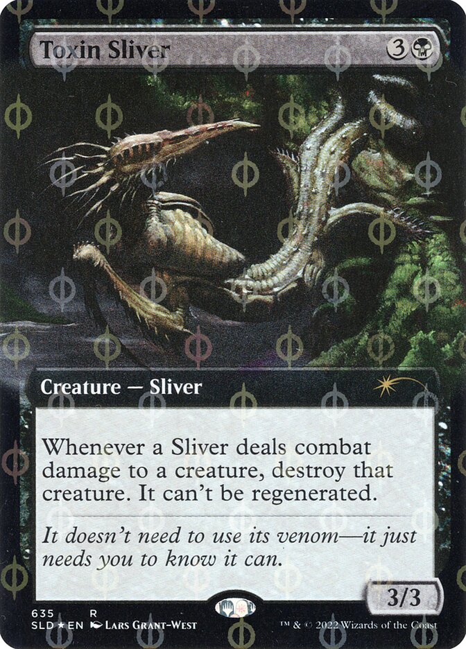 Magic the Gathering Card - Toxin Sliver - MTG Circle