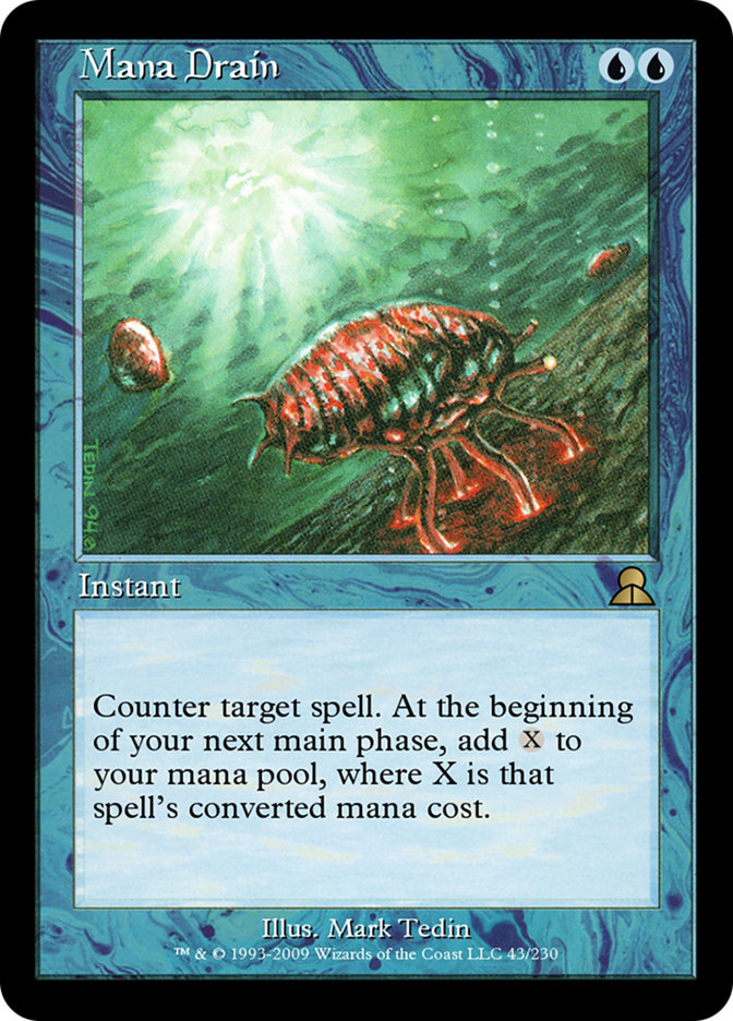 Magic the Gathering Card - Mana Drain - MTG Circle