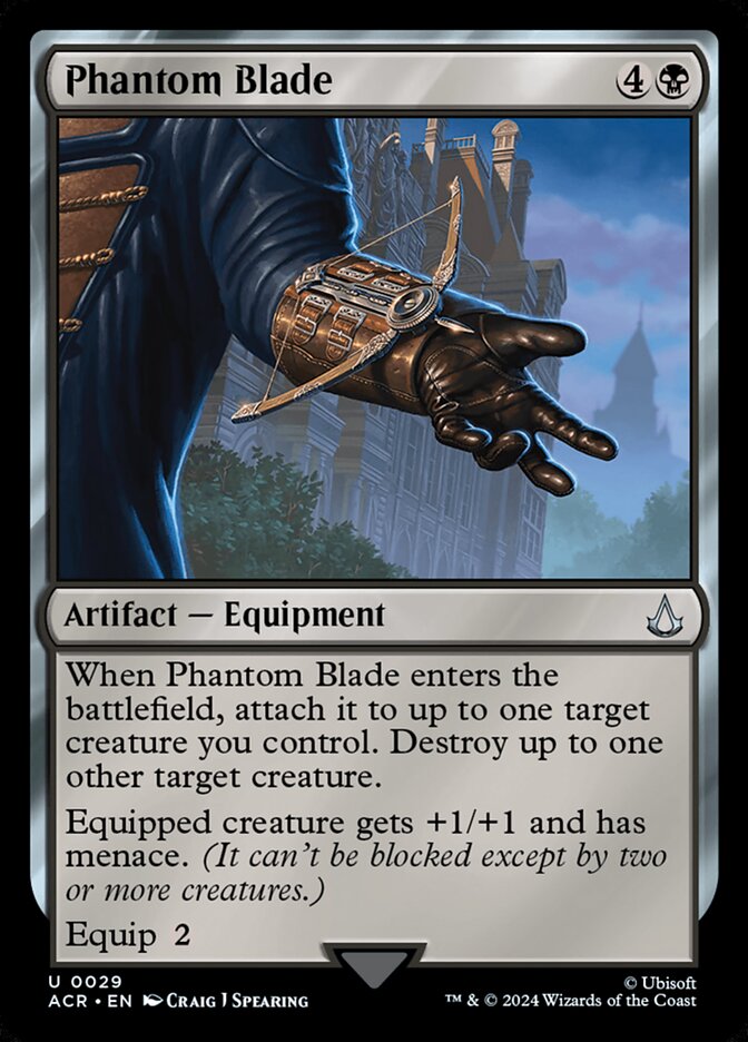 Magic the Gathering Card - Phantom Blade - MTG Circle