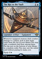 Magic the Gathering Card - The Key to the Vault - MTG Circle