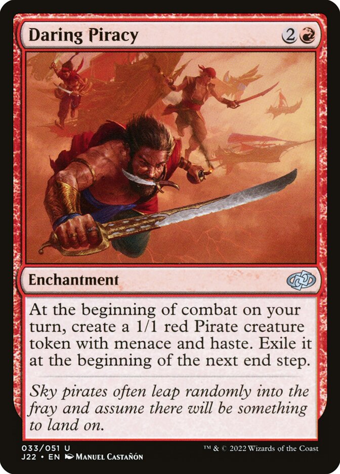 Magic the Gathering Card - Daring Piracy - MTG Circle