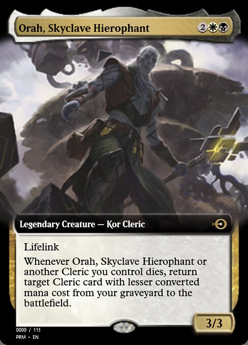 Magic the Gathering Card - Orah, Skyclave Hierophant - MTG Circle