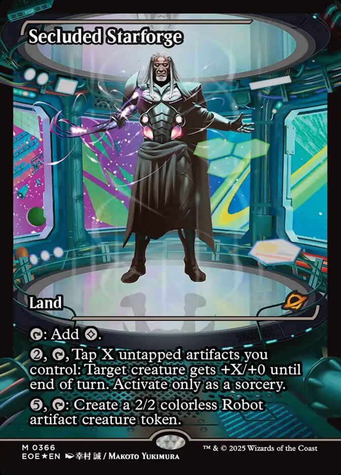 Magic the Gathering Card - Secluded Starforge - MTG Circle