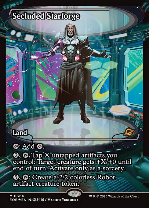 Magic the Gathering Card - Secluded Starforge - MTG Circle