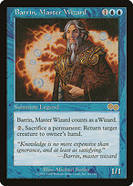 Magic the Gathering Card - Barrin, Master Wizard - MTG Circle