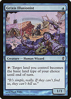 Magic the Gathering Card - Grixis Illusionist - MTG Circle
