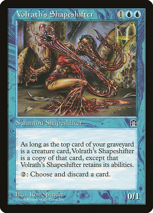 Magic the Gathering Card - Volrath's Shapeshifter - MTG Circle