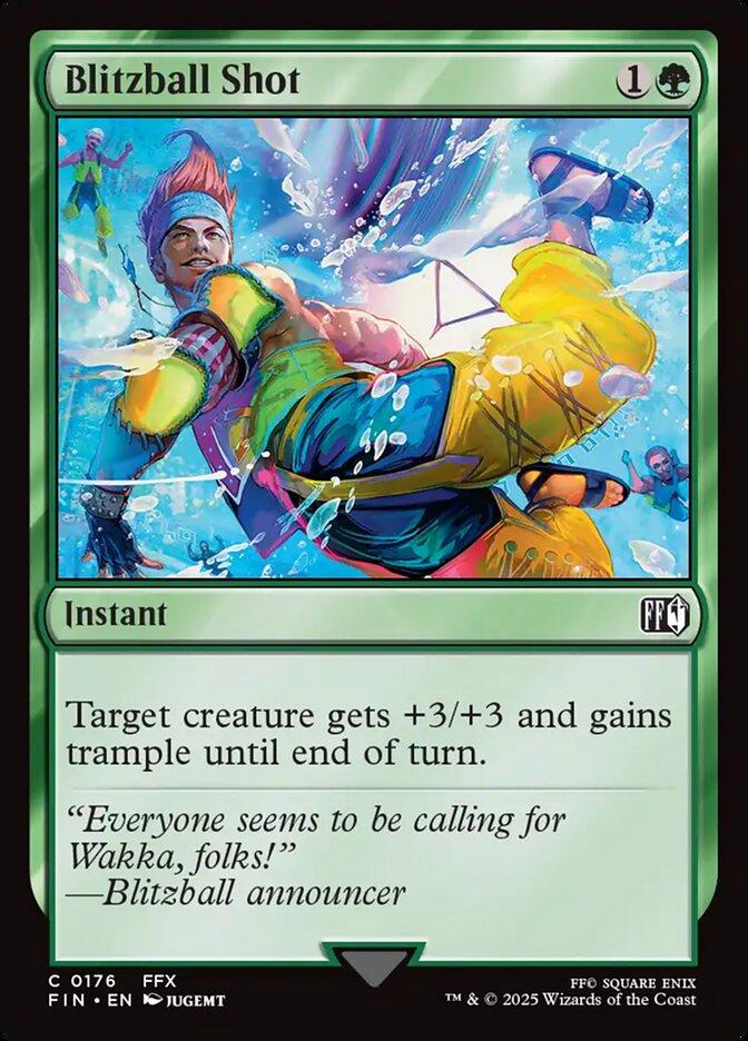 Magic the Gathering Card - Blitzball Shot - MTG Circle