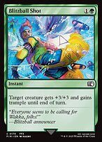 Magic the Gathering Card - Blitzball Shot - MTG Circle