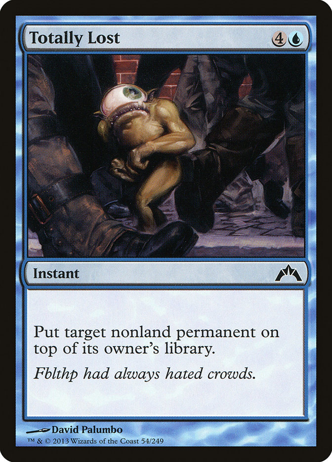 Magic the Gathering Card - Totally Lost - MTG Circle