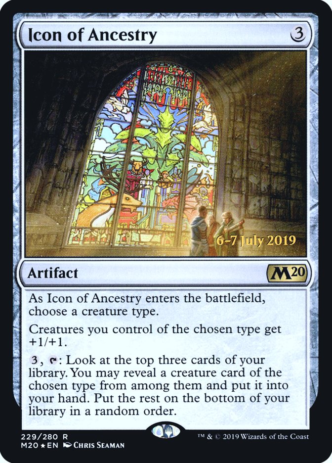 Magic the Gathering Card - Icon of Ancestry - MTG Circle