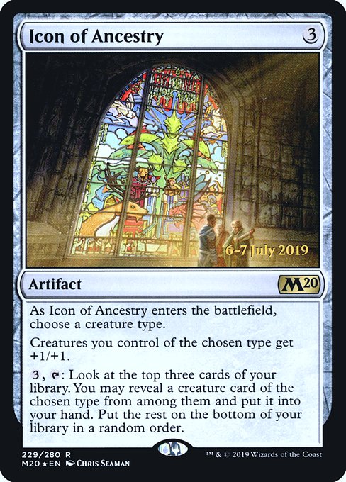 Magic the Gathering Card - Icon of Ancestry - MTG Circle