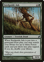 Magic the Gathering Card - Seedguide Ash - MTG Circle