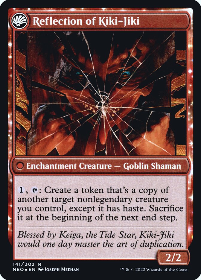Magic the Gathering Card - Reflection of Kiki-Jiki - MTG Circle