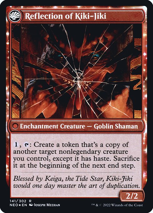 Magic the Gathering Card - Reflection of Kiki-Jiki - MTG Circle
