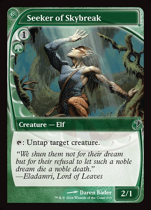 Magic the Gathering Card - Seeker of Skybreak - MTG Circle