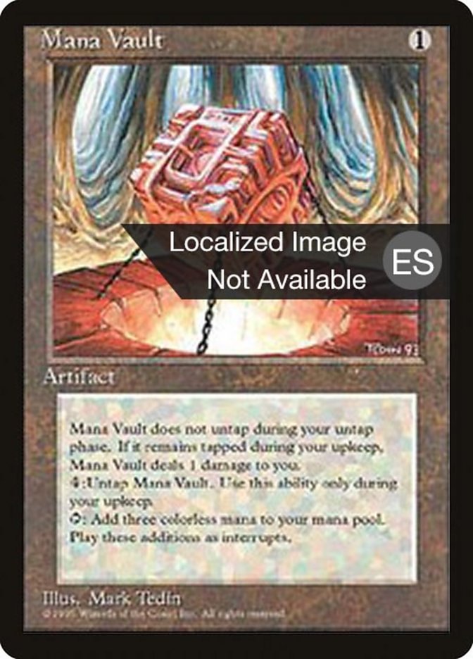 Magic the Gathering Card - Mana Vault - MTG Circle