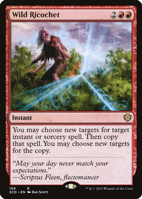 Magic the Gathering Card - Wild Ricochet - MTG Circle