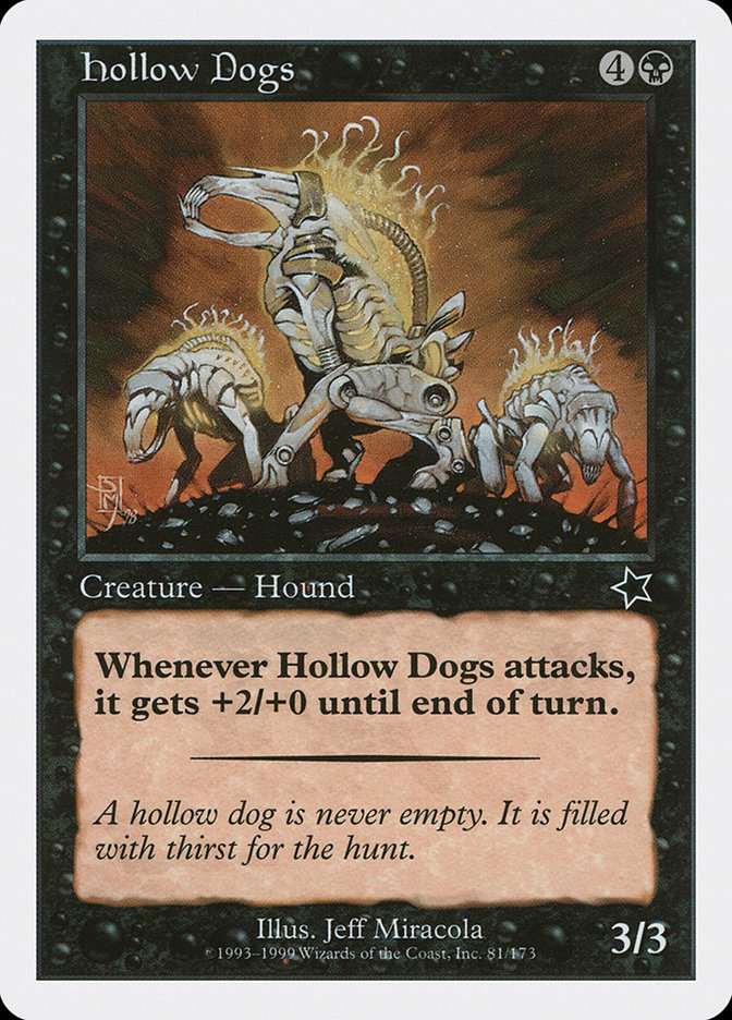 Magic the Gathering Card - Hollow Dogs - MTG Circle