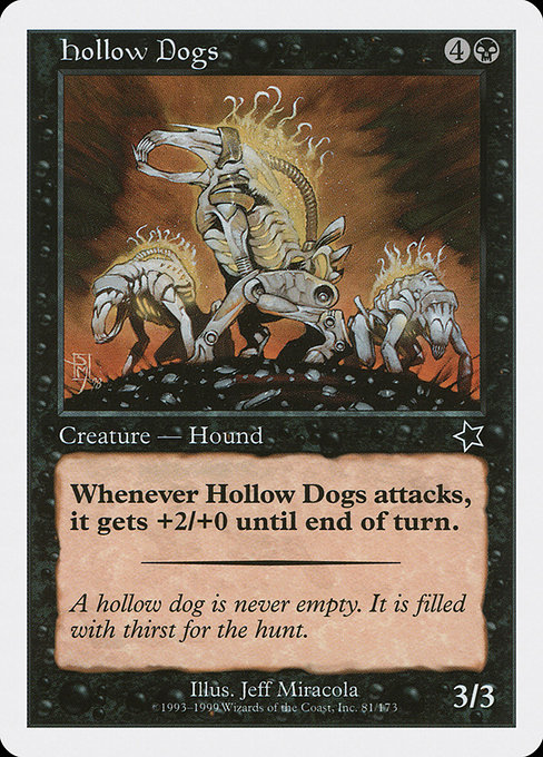 Magic the Gathering Card - Hollow Dogs - MTG Circle