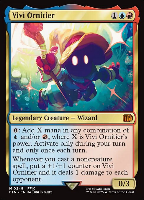 Magic the Gathering Card - Vivi Ornitier - MTG Circle