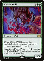 Magic the Gathering Card - Wicked Wolf - MTG Circle