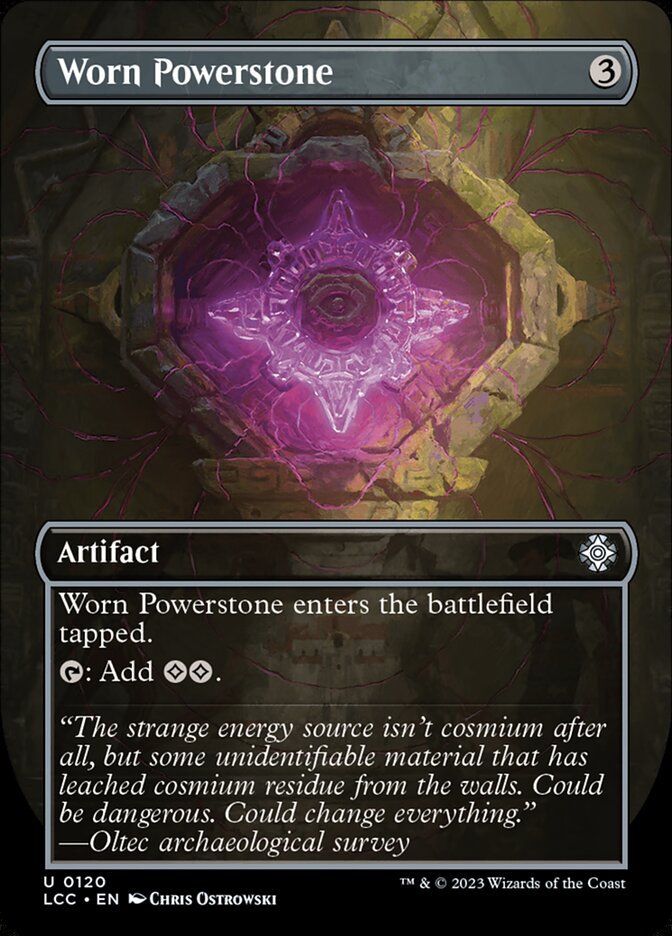 Magic the Gathering Card - Worn Powerstone - MTG Circle