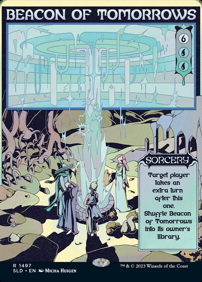 Magic the Gathering Card - Beacon of Tomorrows - MTG Circle