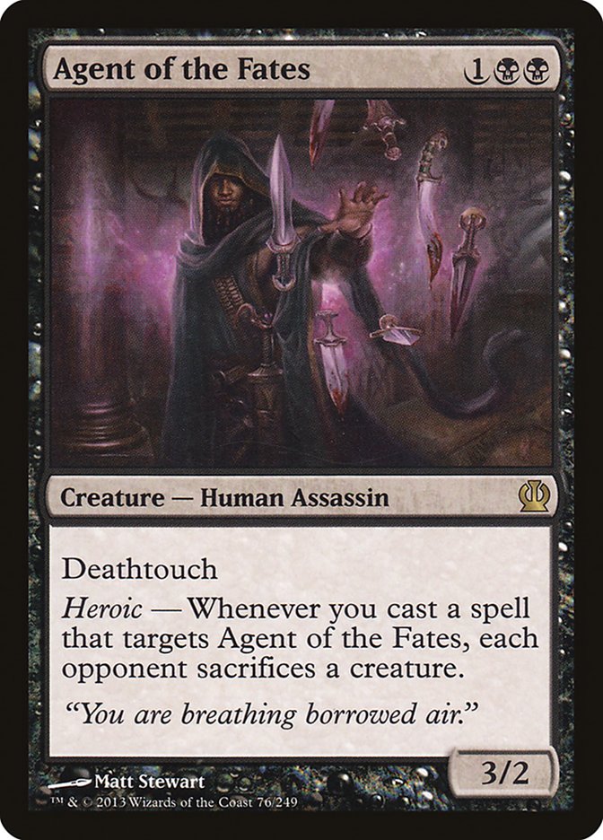 Magic the Gathering Card - Agent of the Fates - MTG Circle