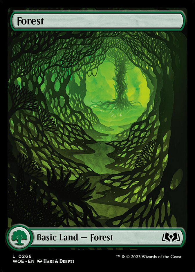 Magic the Gathering Card - Forest - MTG Circle