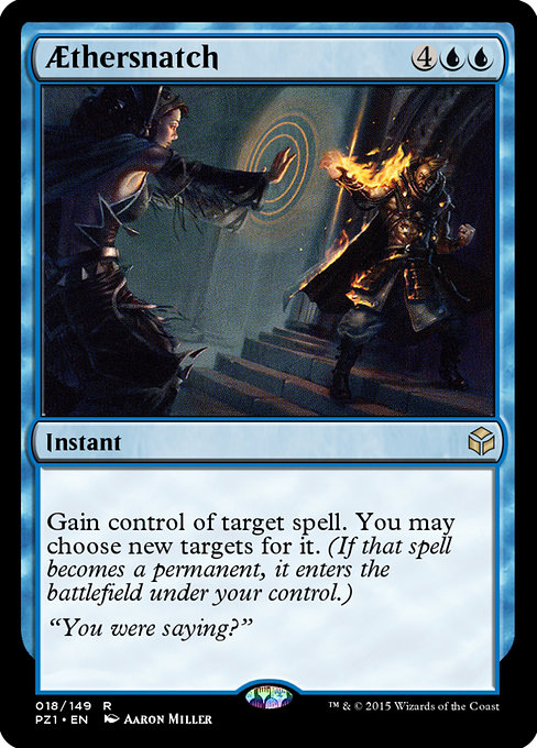 Magic the Gathering Card - Aethersnatch - MTG Circle