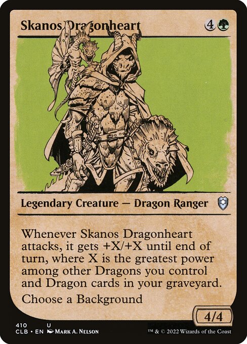 Magic the Gathering Card - Skanos Dragonheart - MTG Circle