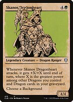 Magic the Gathering Card - Skanos Dragonheart - MTG Circle
