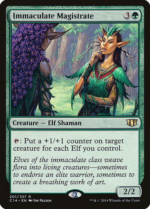 Magic the Gathering Card - Immaculate Magistrate - MTG Circle