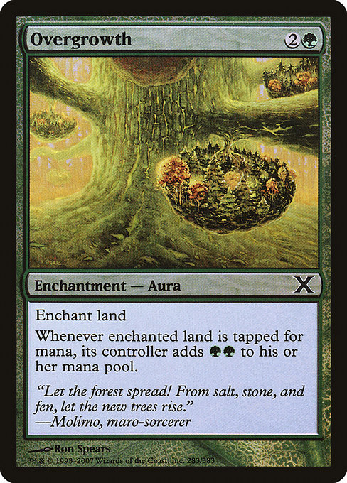 Magic the Gathering Card - Overgrowth - MTG Circle