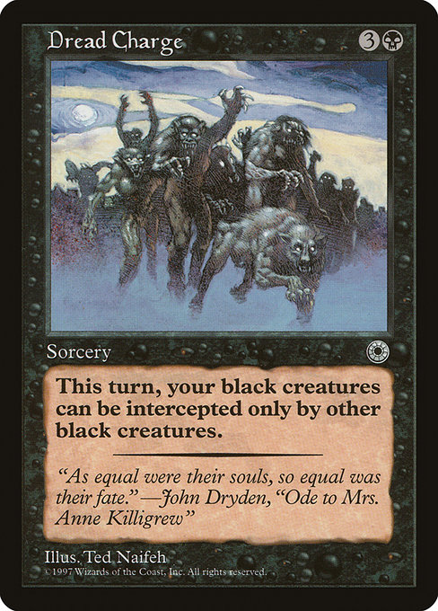 Magic the Gathering Card - Dread Charge - MTG Circle