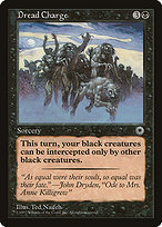 Magic the Gathering Card - Dread Charge - MTG Circle