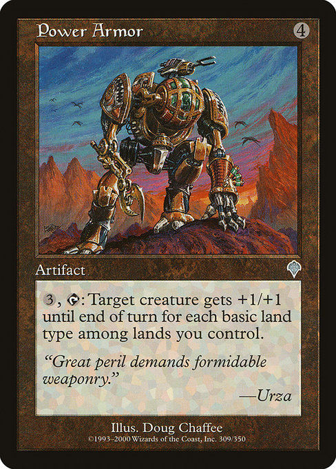 Magic the Gathering Card - Power Armor - MTG Circle