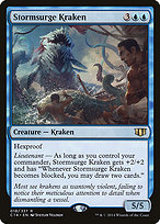 Magic the Gathering Card - Stormsurge Kraken - MTG Circle