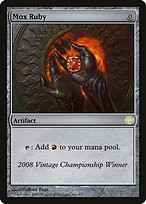 Magic the Gathering Card - Mox Ruby - MTG Circle