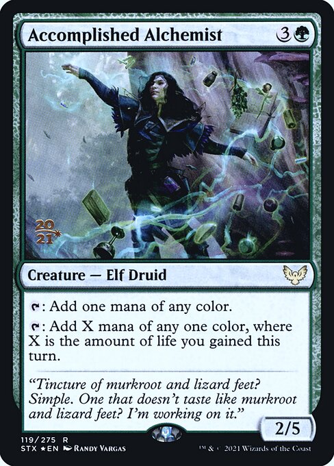 Magic the Gathering Card - Accomplished Alchemist - MTG Circle