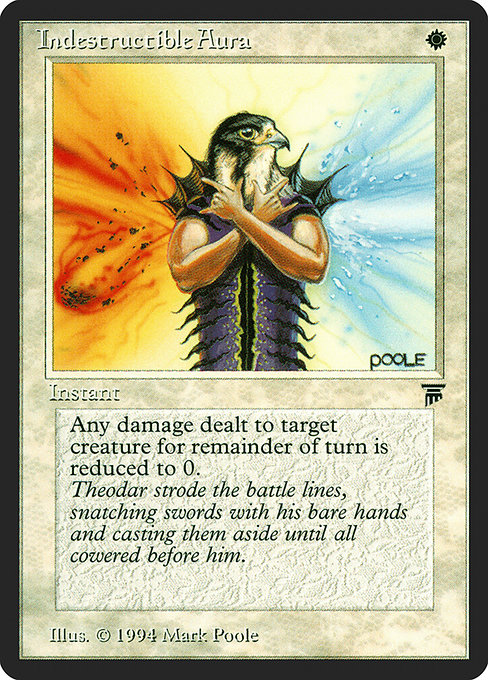 Magic the Gathering Card - Indestructible Aura - MTG Circle