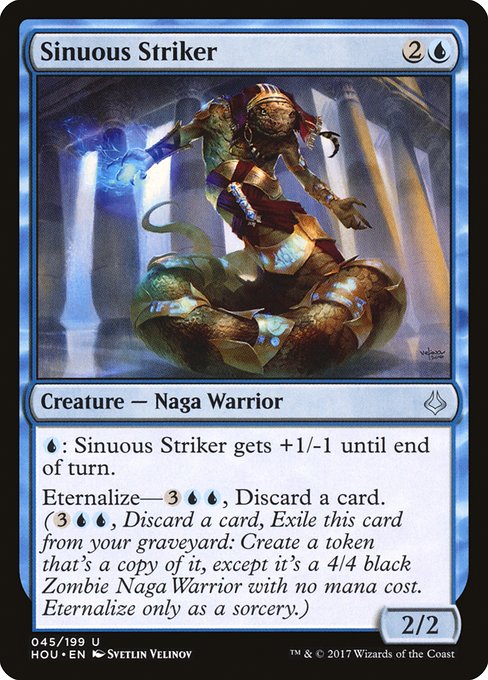 Magic the Gathering Card - Sinuous Striker - MTG Circle