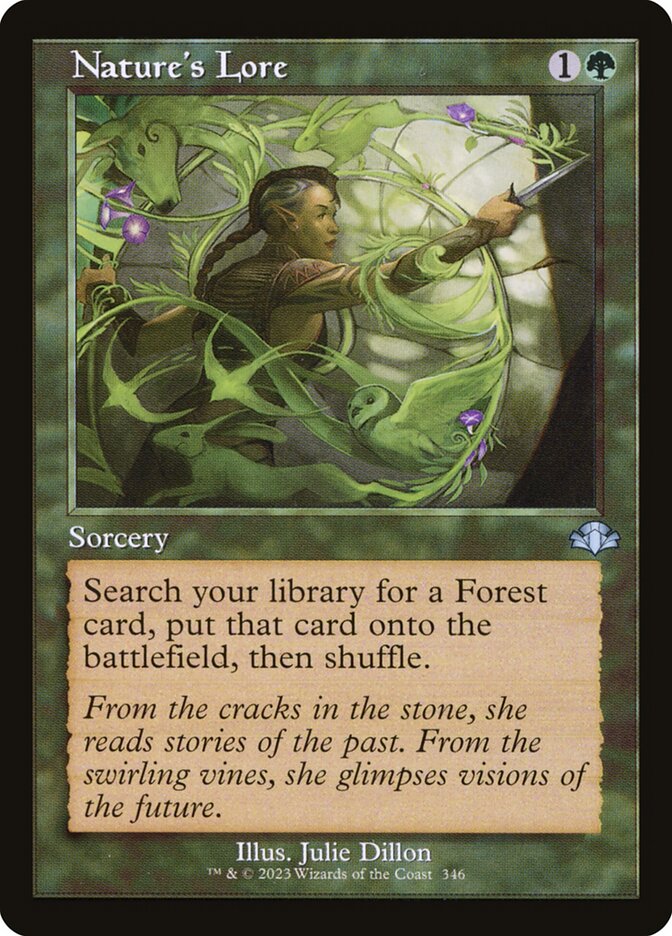 Magic the Gathering Card - Nature's Lore - MTG Circle
