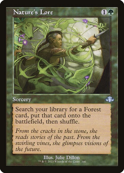 Magic the Gathering Card - Nature's Lore - MTG Circle